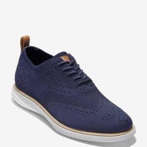 Navy Cole Haan Grand Evolution Stitchlite Oxford
